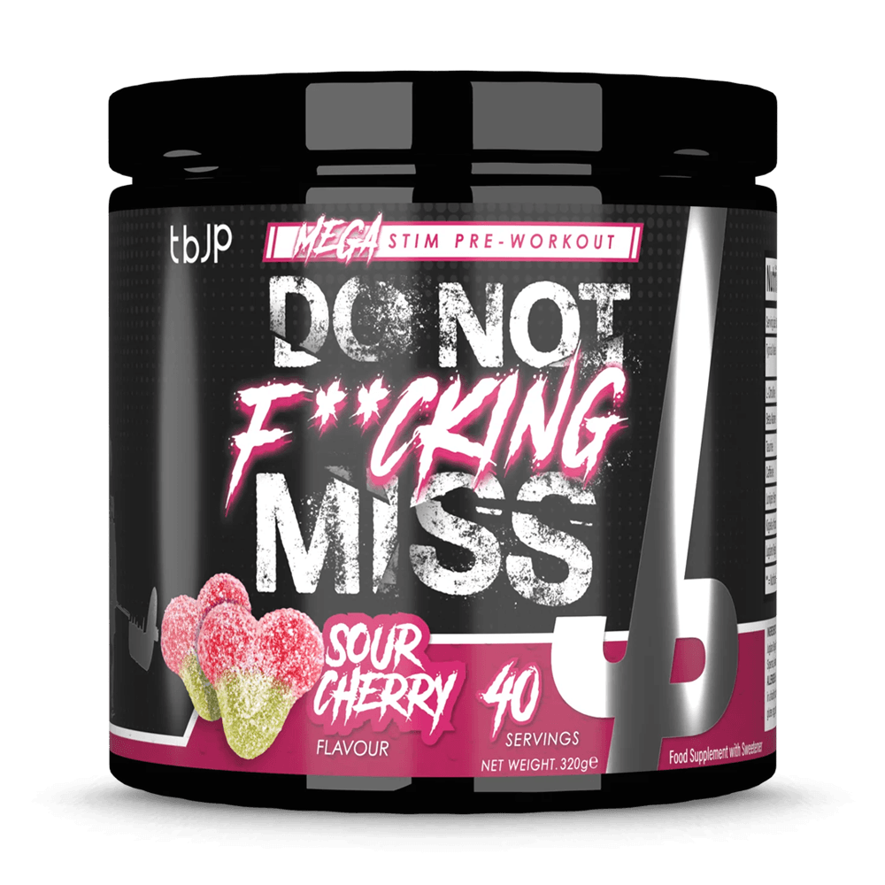 tbJP DNFM Pre-Workout Sour Cherry - 40 serv.