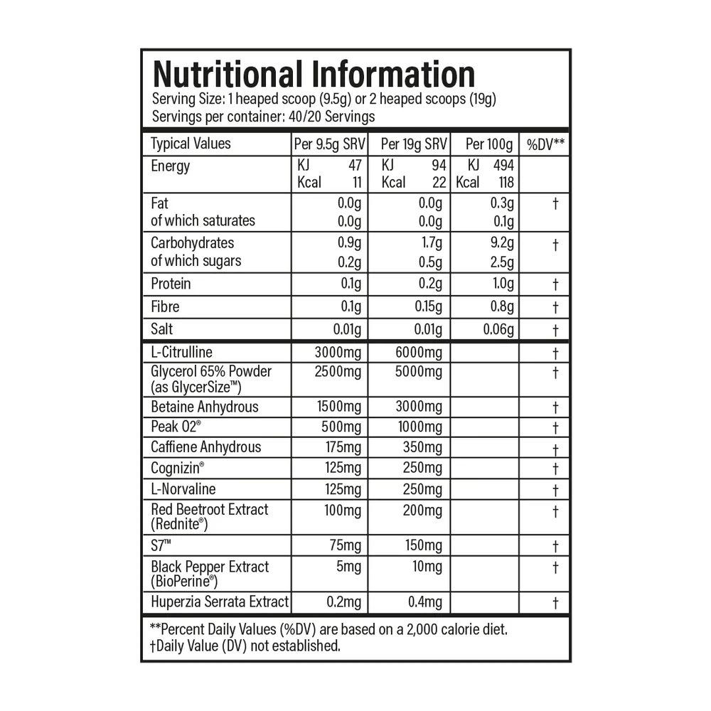 tbJP Pre-Workout Prepare Pro Pick'N'Mix - 40 serv.