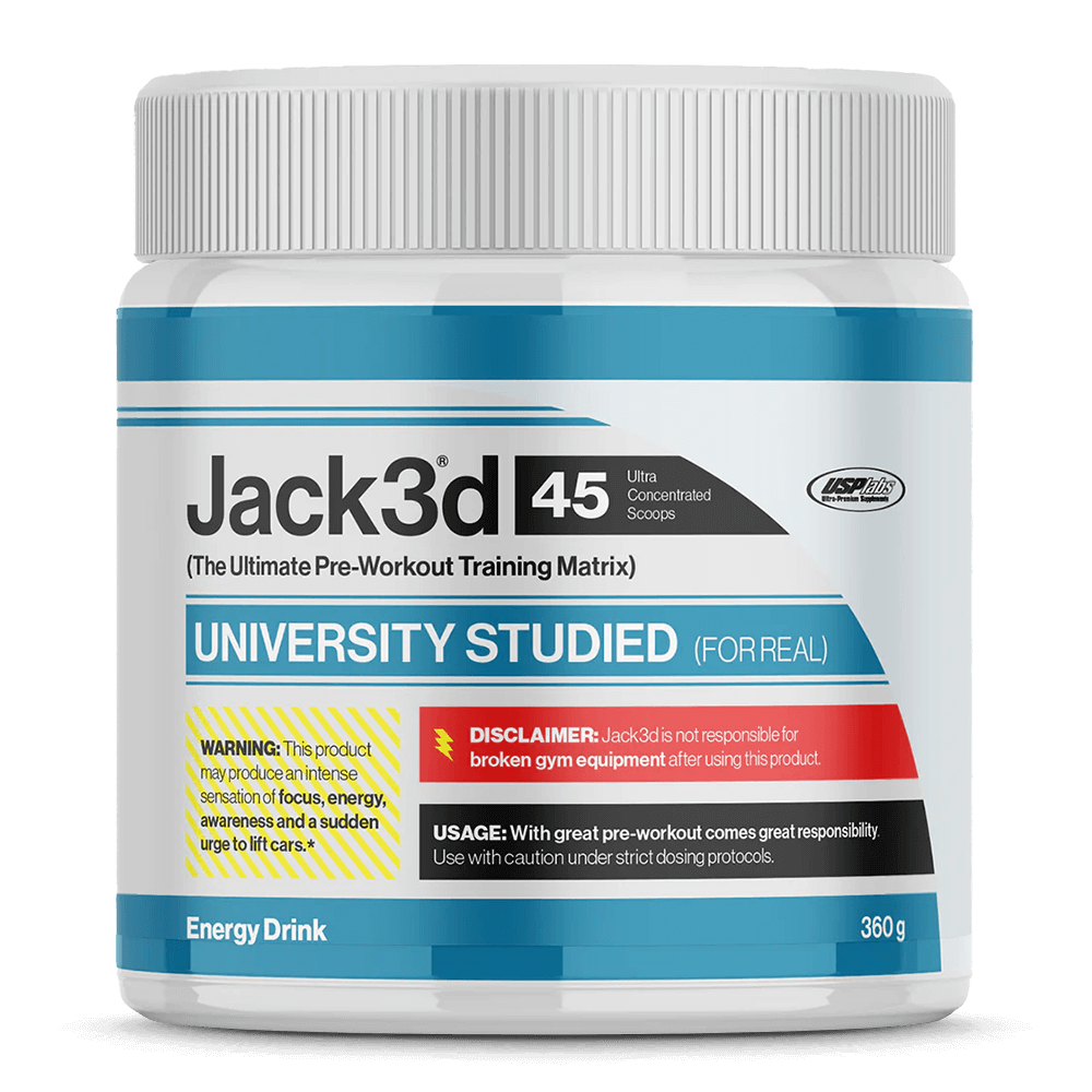 Jack3d Advanced Pre-Workout Energy Drink - 45 serv.