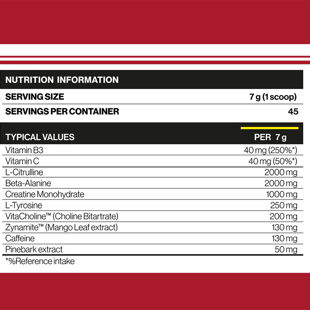Jack3d Advanced Pre-Workout Watermelon - 45 serv.