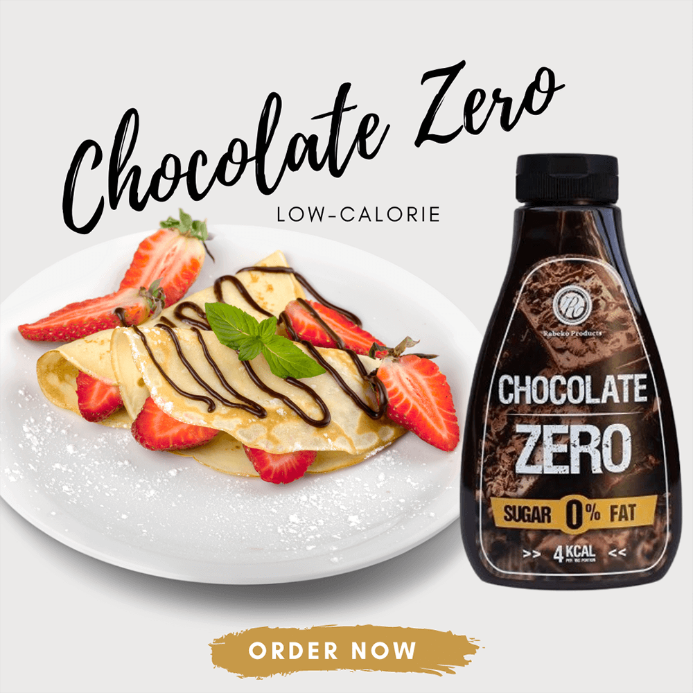 Rabeko Zero Chocolate Syrup - 350ml.