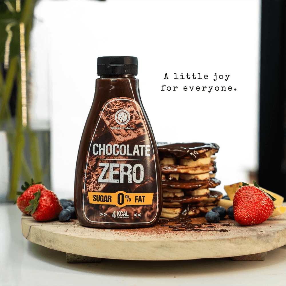 Rabeko Zero Chocolate Syrup - 350ml.