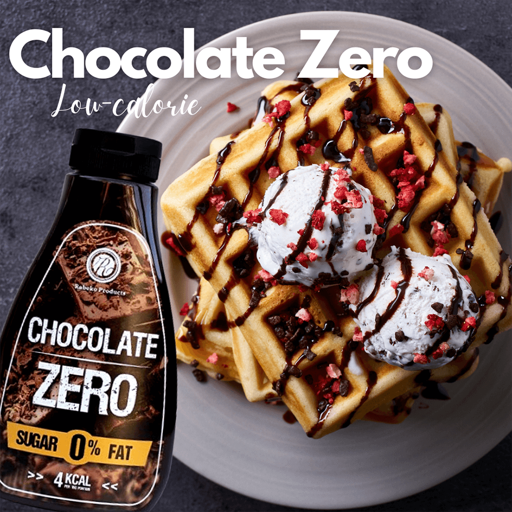 Rabeko Zero Chocolate Syrup - 350ml.