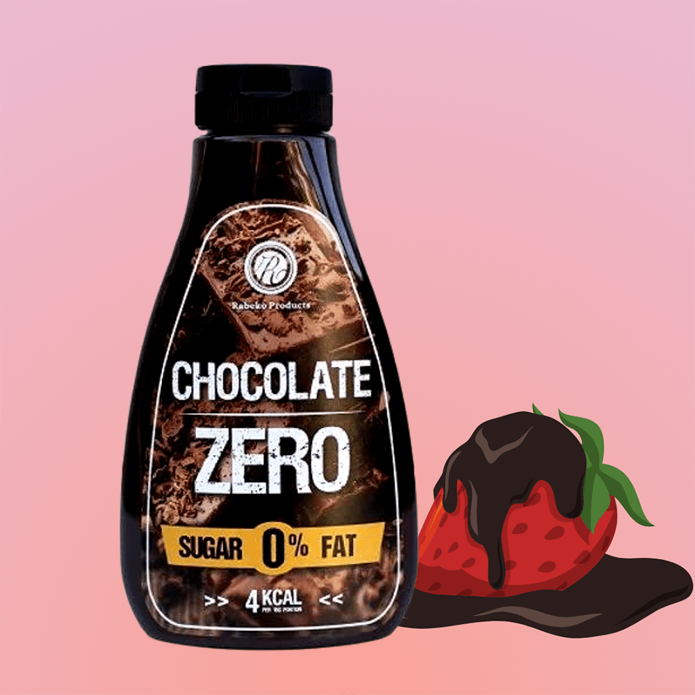 Rabeko Zero Chocolate Syrup - 350ml.