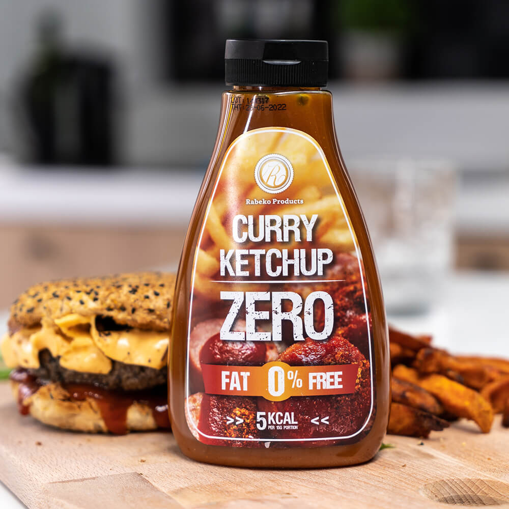 Rabeko Zero Curry Ketchup - 350ml.