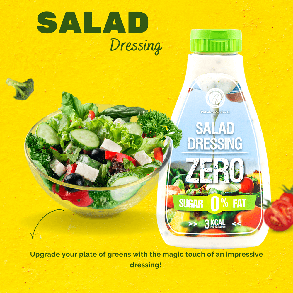 Rabeko Zero Salad Dressing - 350ml.