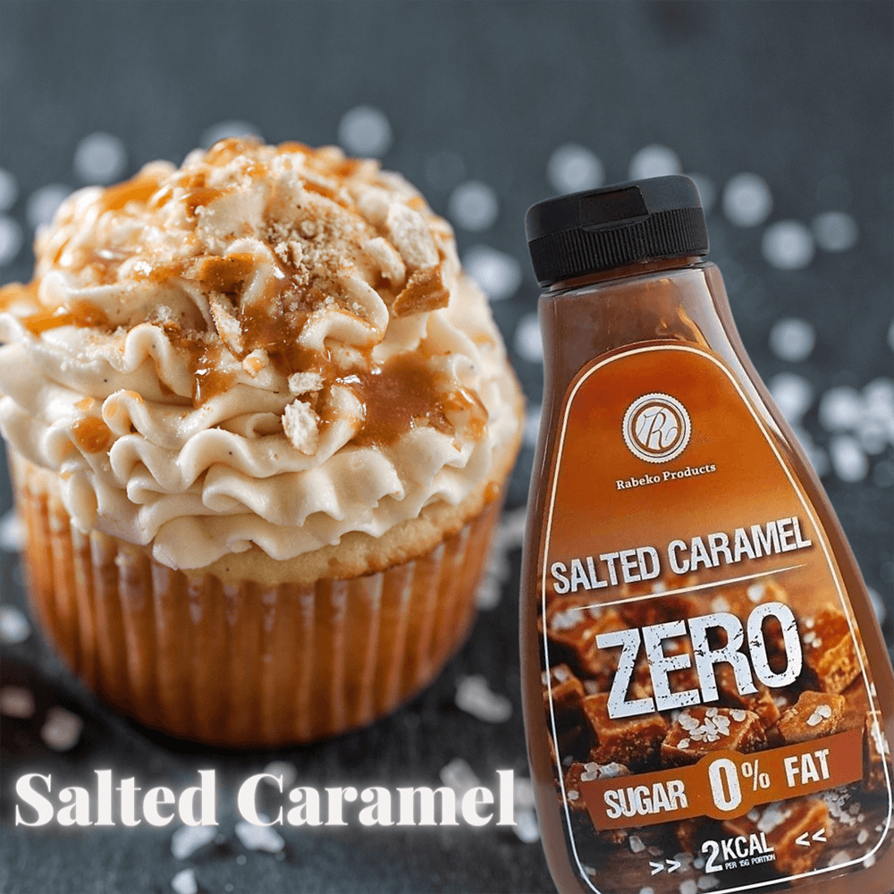 Rabeko Zero Salted Caramel Syrup - 350ml.