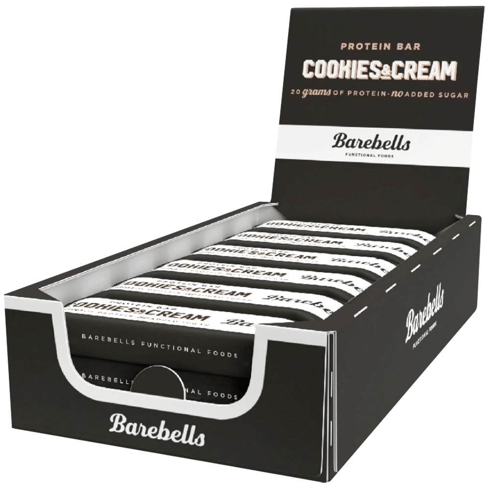 Barebells Protein Bar Cookies & Cream - 12x55g.