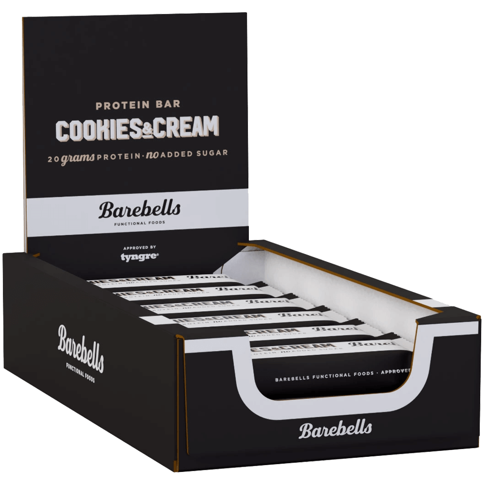 Barebells Protein Bar Cookies & Cream - 10x55g.