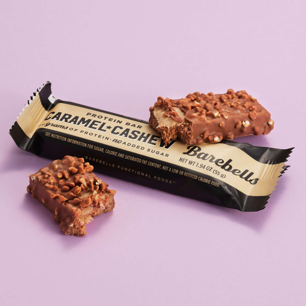 Barebells Protein Bar Caramel Cashew - 55g.