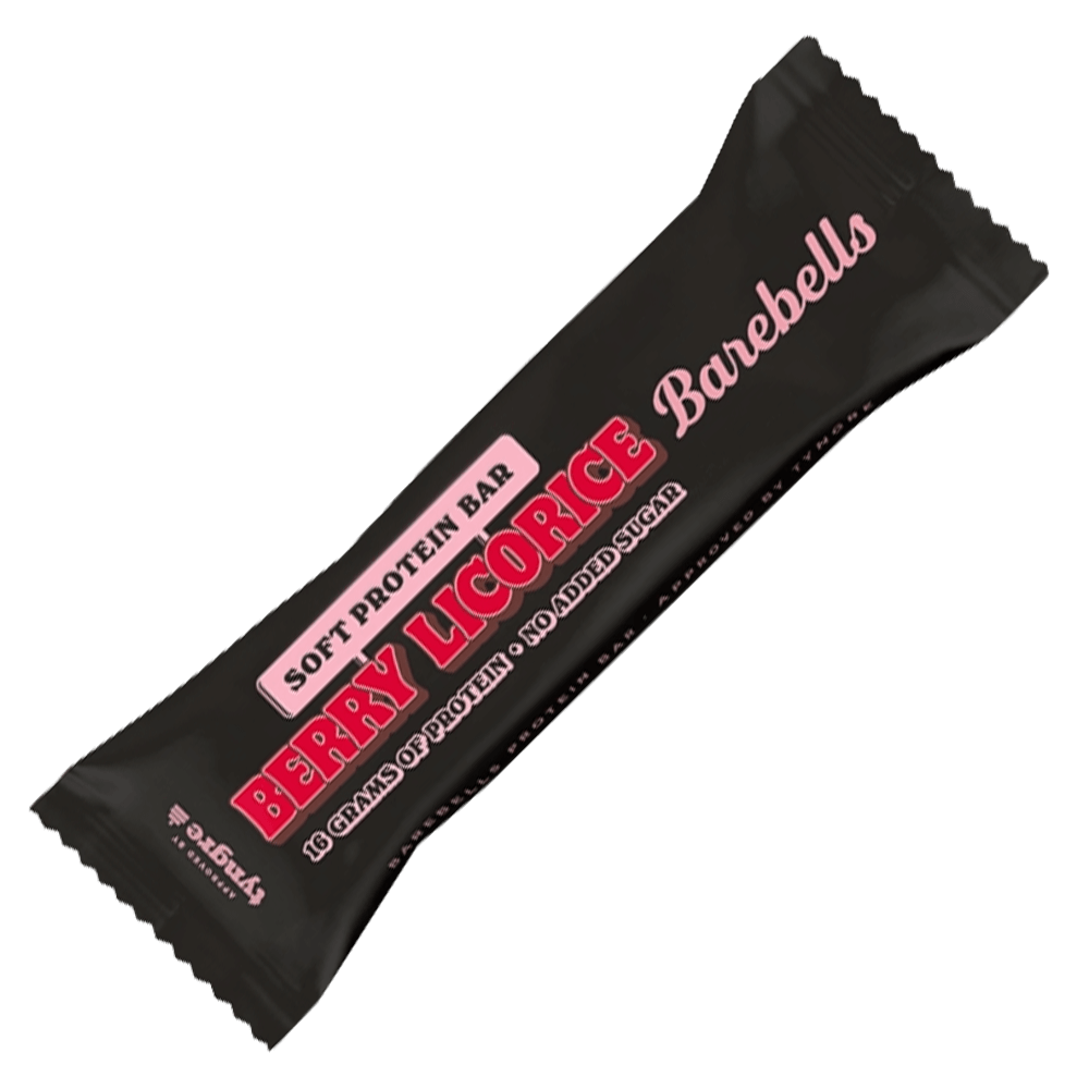 Barebells Soft Bar Berry Licorice - 55g. (22/5-25)