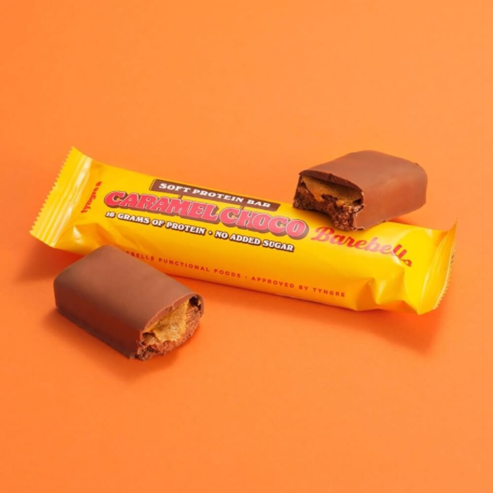 Barebells Soft Bar Caramel Choco - 10x55g.