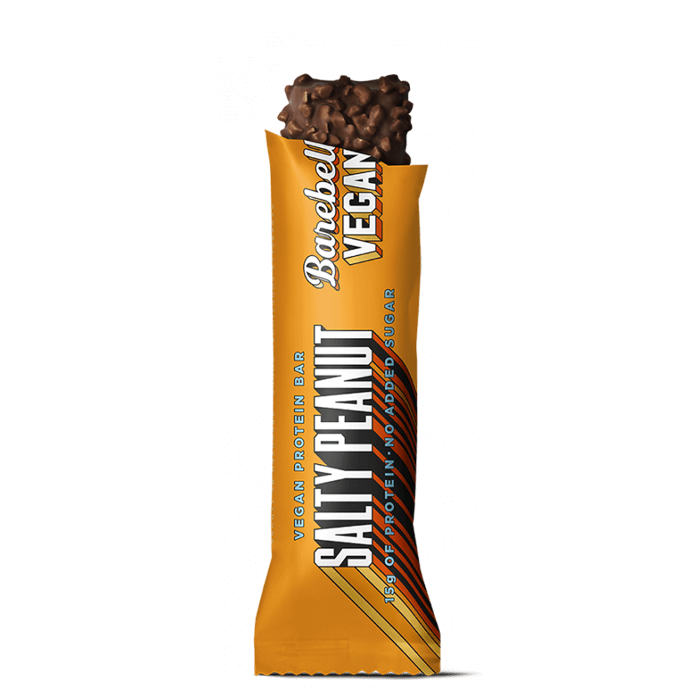 Barebells Vegan Protein Bar Salty Peanut - 10x55g.