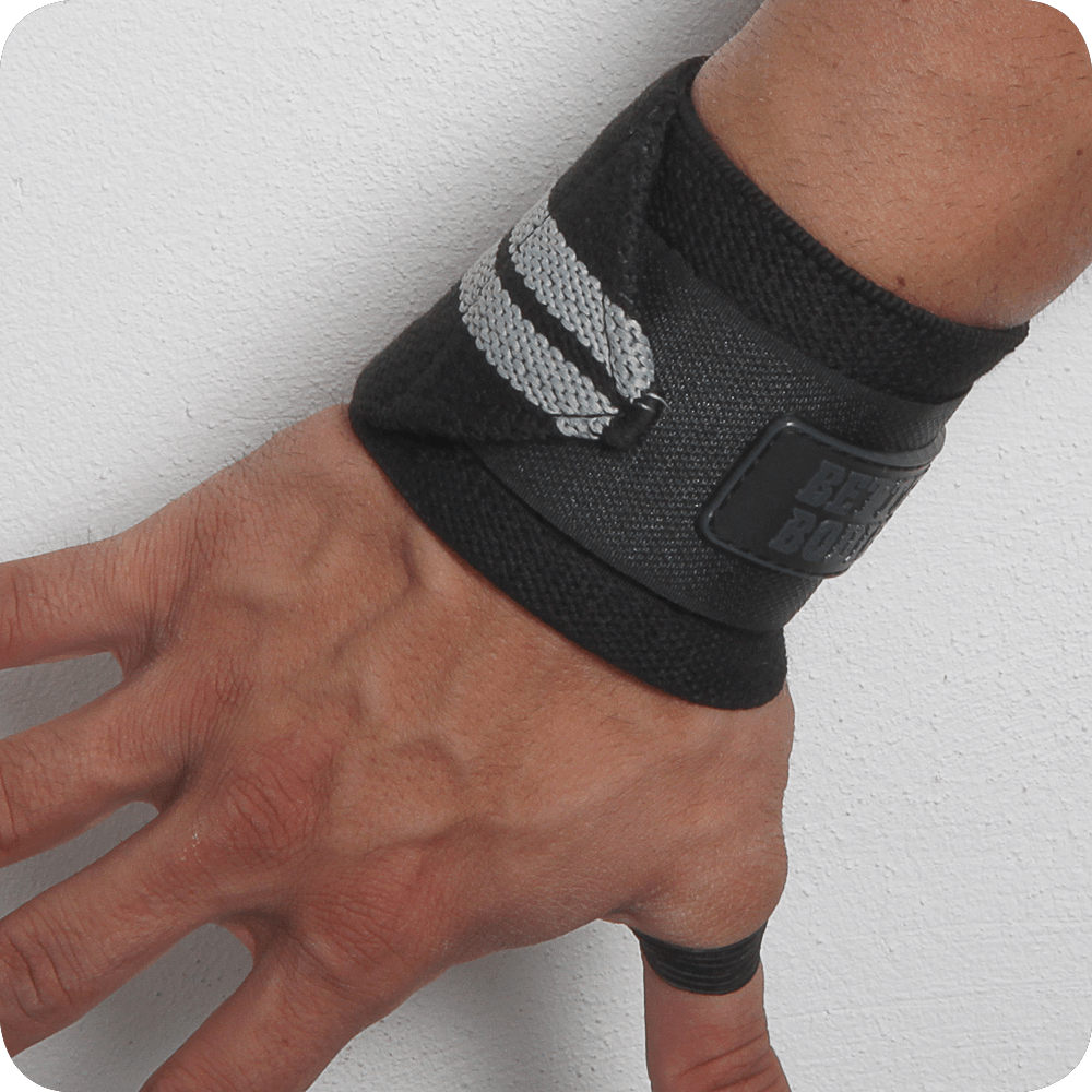 Elastic Wrist Wraps - Black