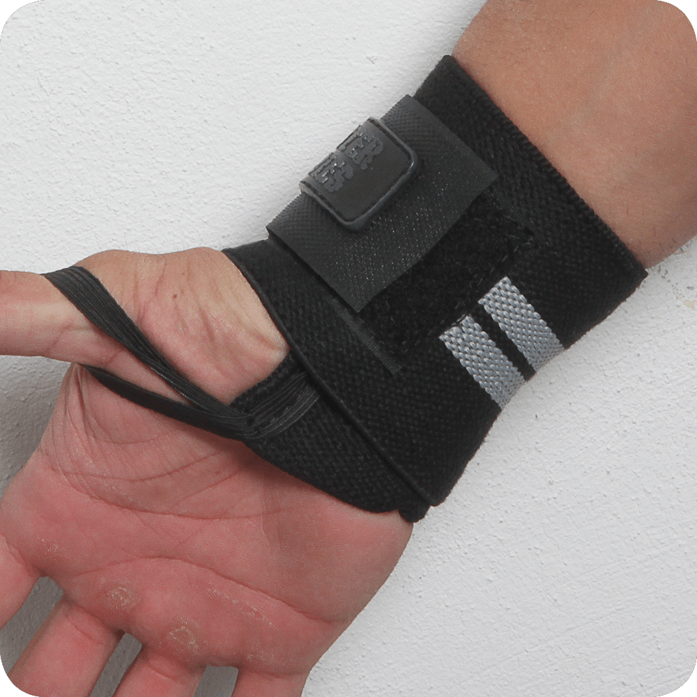 Elastic Wrist Wraps - Black