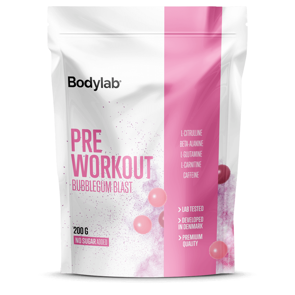 Pre Workout Bubblegum Blast - 200g.