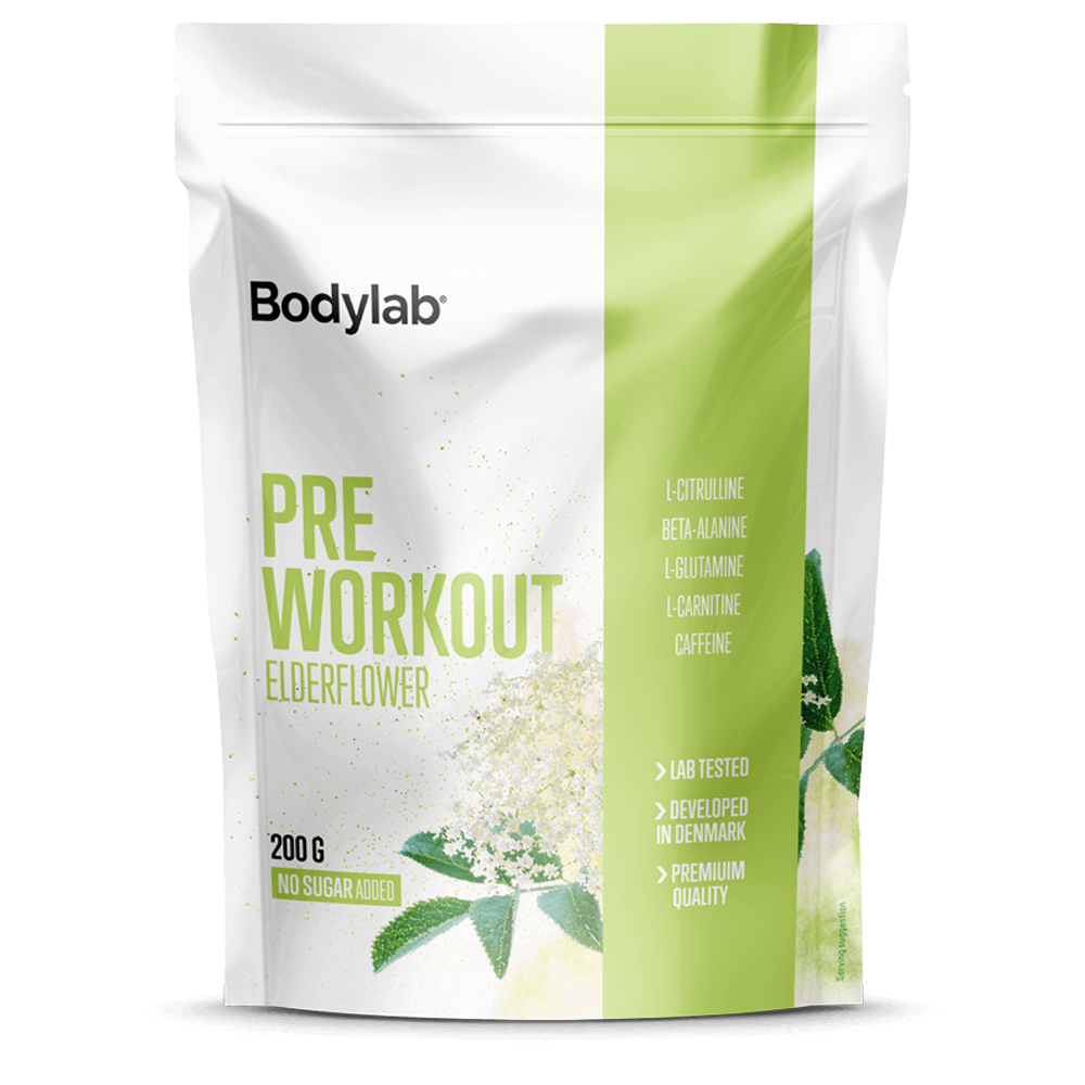 Pre Workout Elderflower - 200g.