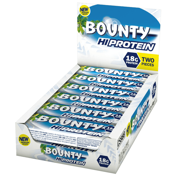 Bounty Hi-Protein Bar - 12x52g.