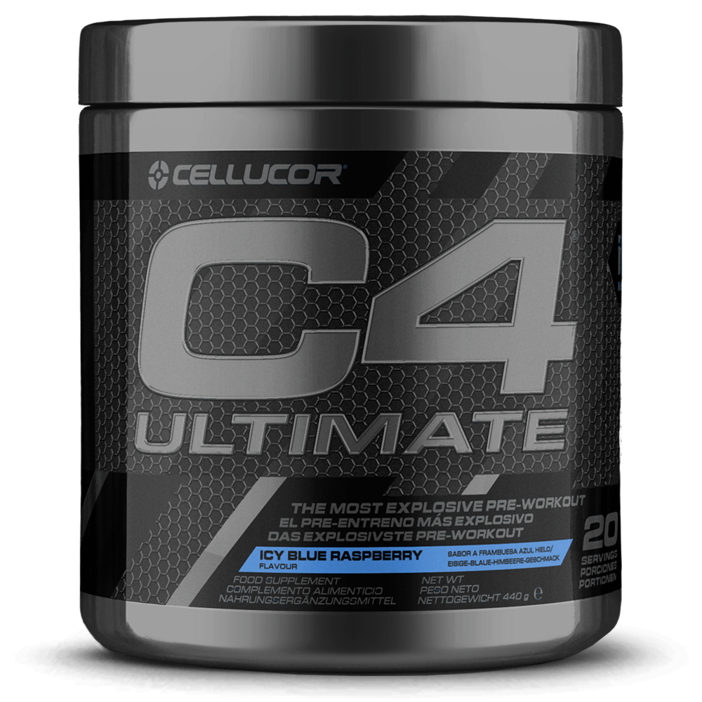 C4 Ultimate PreWorkout Icy Blue Raspberry serv.