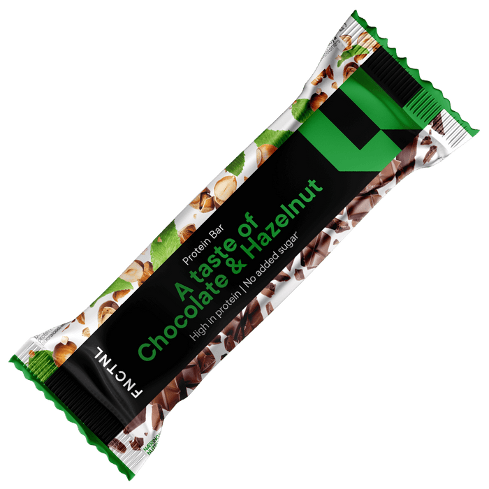FNCTNL Protein Bar Chocolate & Hazelnut - 12x55g.