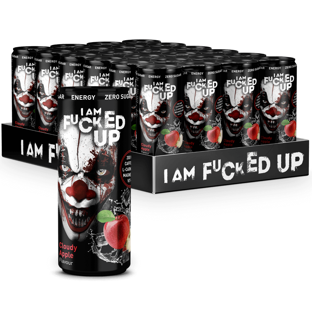 I Am Fucked Up Drink Cloudy Apple - 6x330ml.