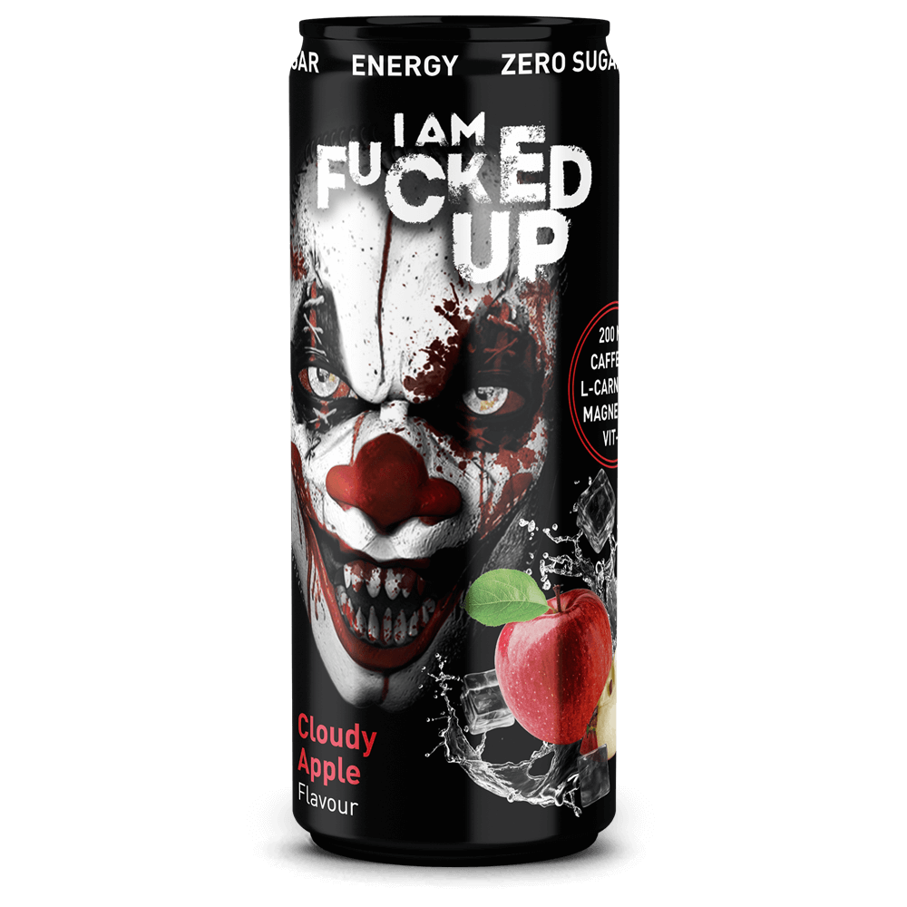 I Am Fucked Up Drink Cloudy Apple - 24x330ml.