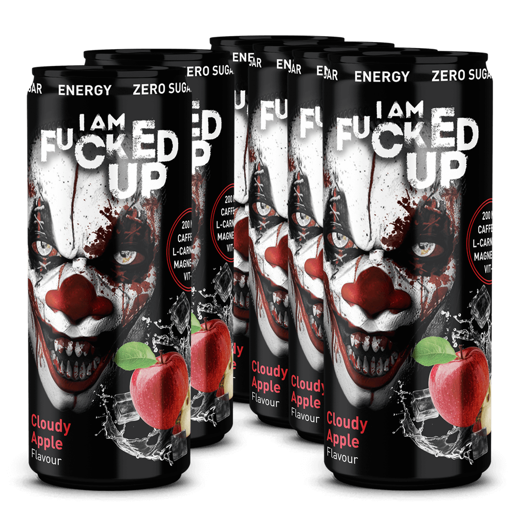 I Am Fucked Up Drink Cloudy Apple - 24x330ml.