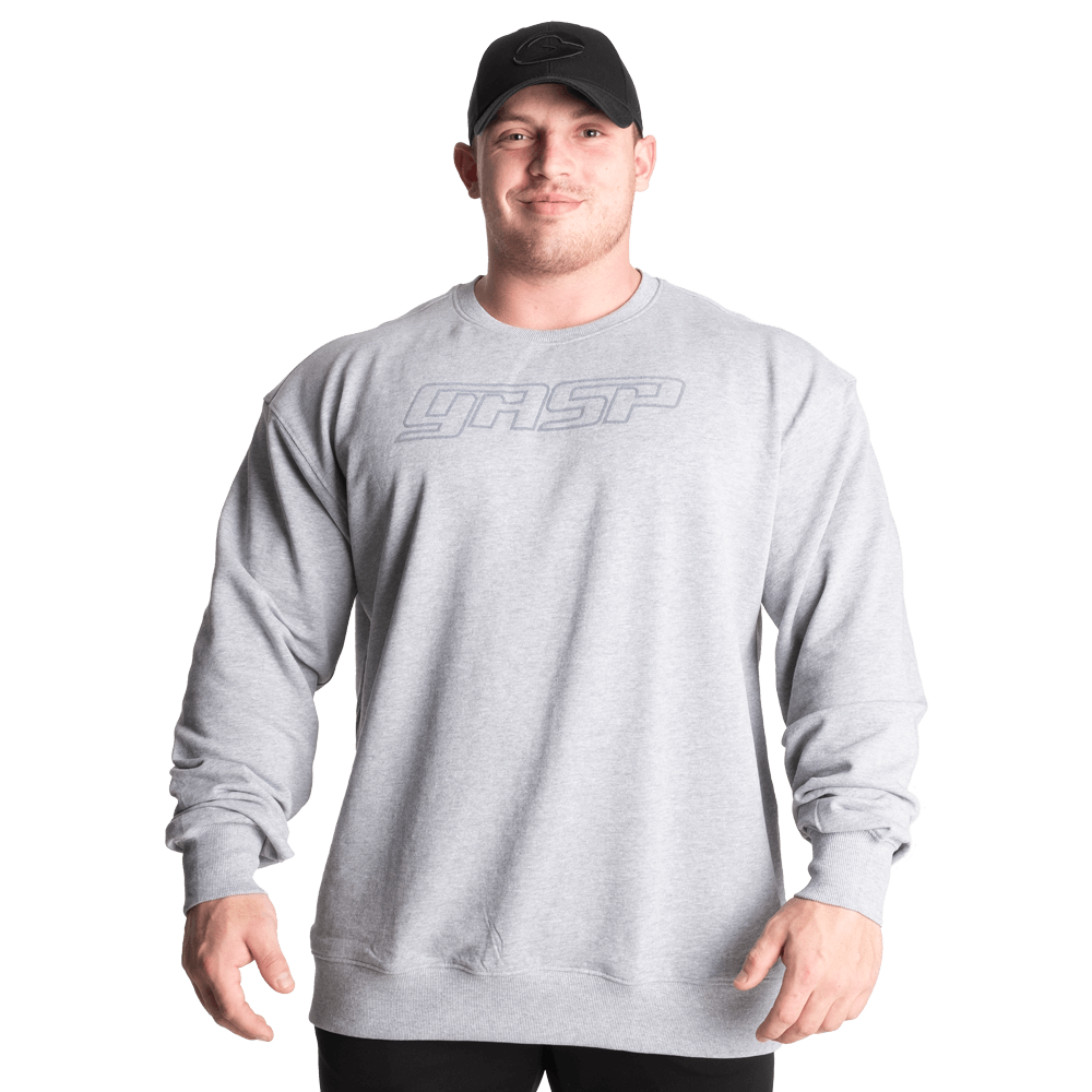 Division Crewneck - Grey Melange