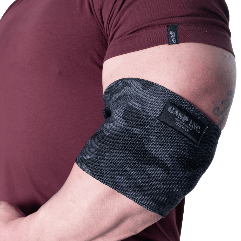 Heavy Duty Elbow Sleeves - Dark Camo