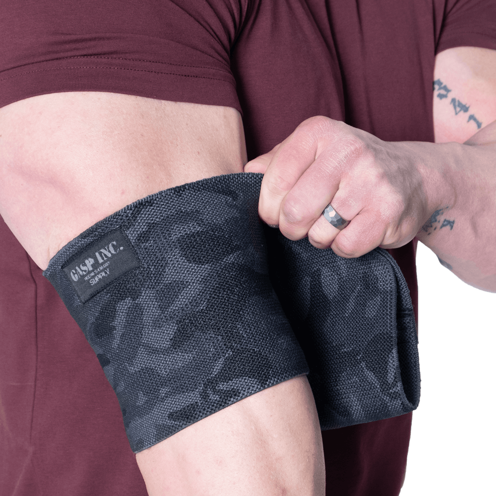 Heavy Duty Elbow Sleeves - Dark Camo