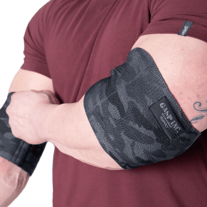 Heavy Duty Elbow Sleeves - Dark Camo