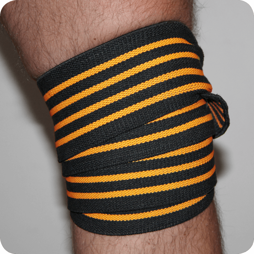 Knee Wraps - Black/Flame