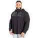 Long Sleeve Thermal Hoodie - Black/Black