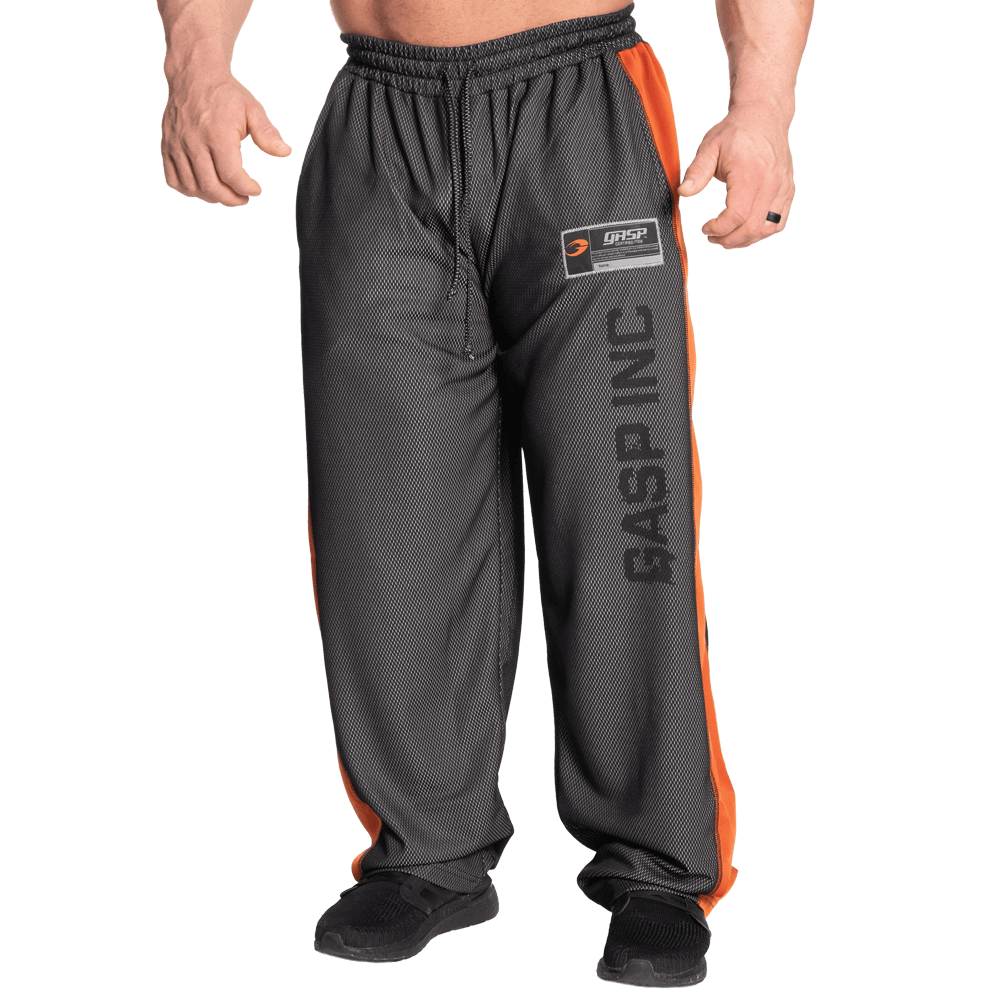 No1 Mesh Pant - Black/Flame