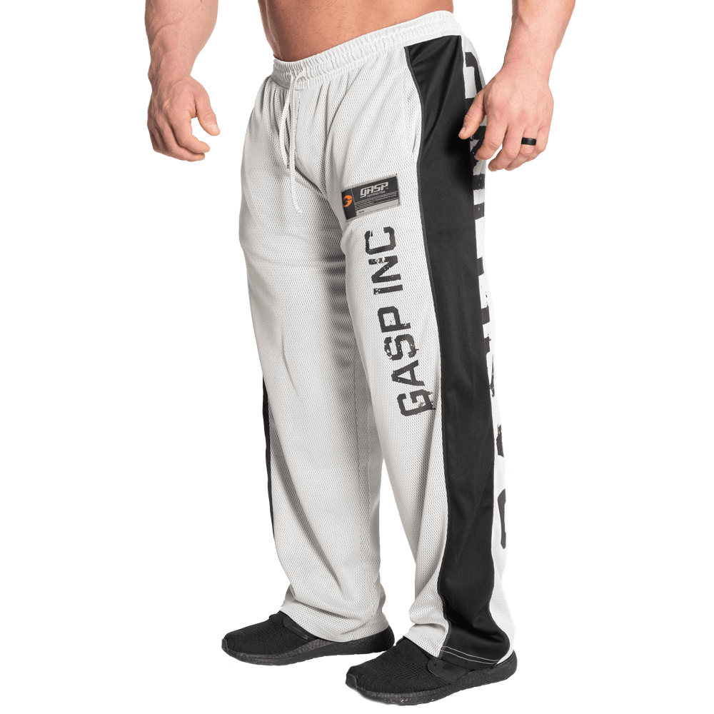 No1 Mesh Pant - White/Grey