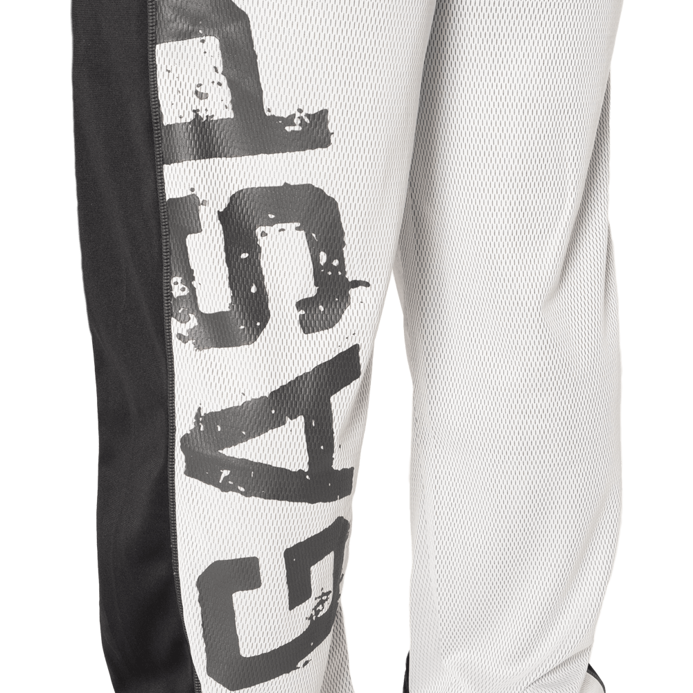 No1 Mesh Pant - White/Grey