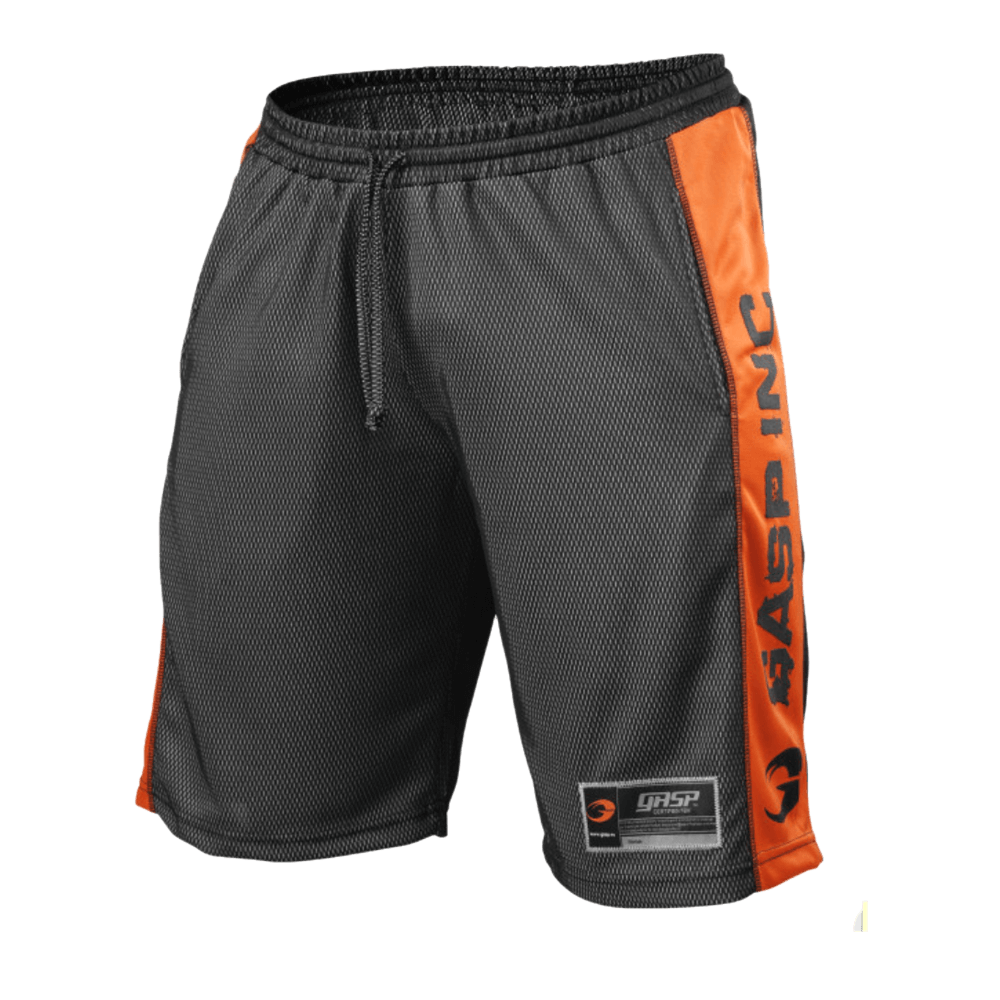 No1 Mesh Shorts - Black/Flame