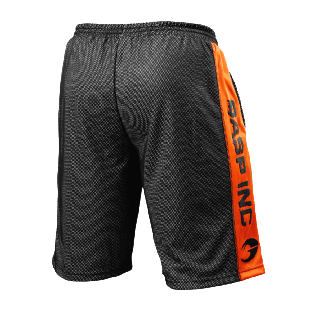 No1 Mesh Shorts - Black/Flame