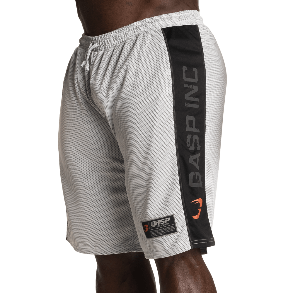 No1 Mesh Shorts - White/Black