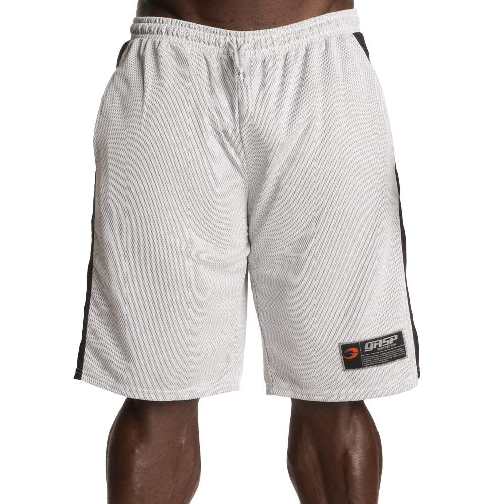 No1 Mesh Shorts - White/Black