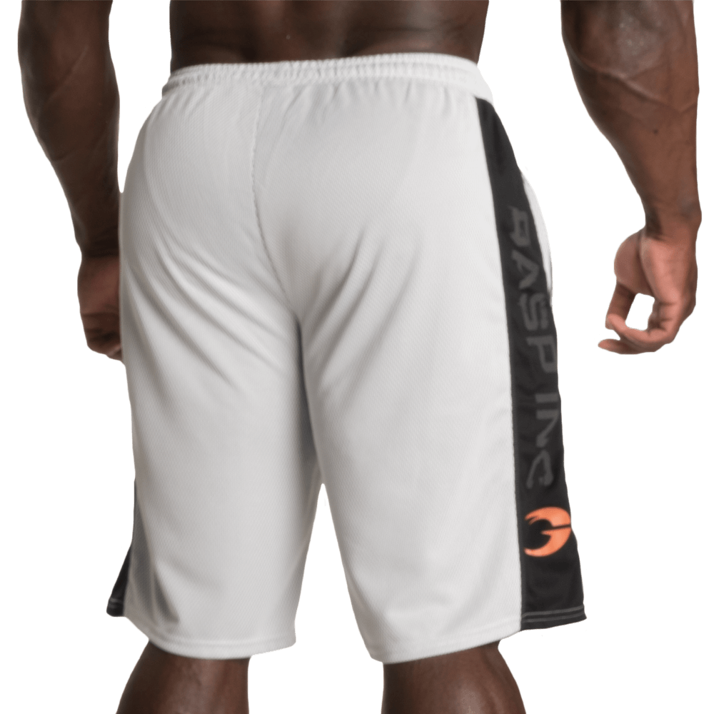 No1 Mesh Shorts - White/Black