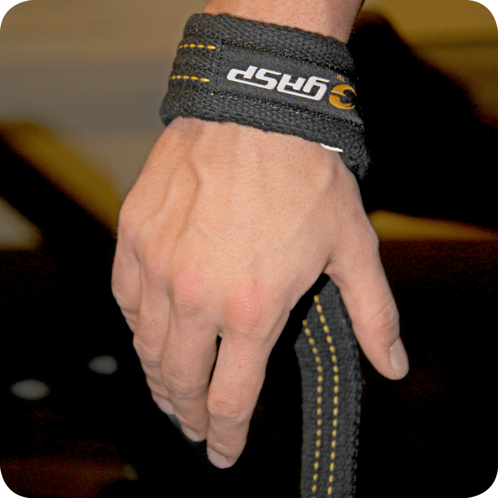 GASP Lifting Straps - Black