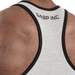 Ribbed T-back - Grey Melange