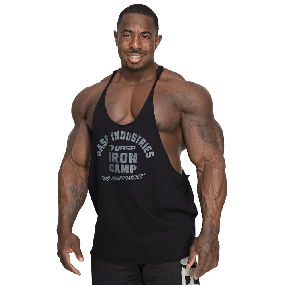 Gasp Stringer - Black/Grey