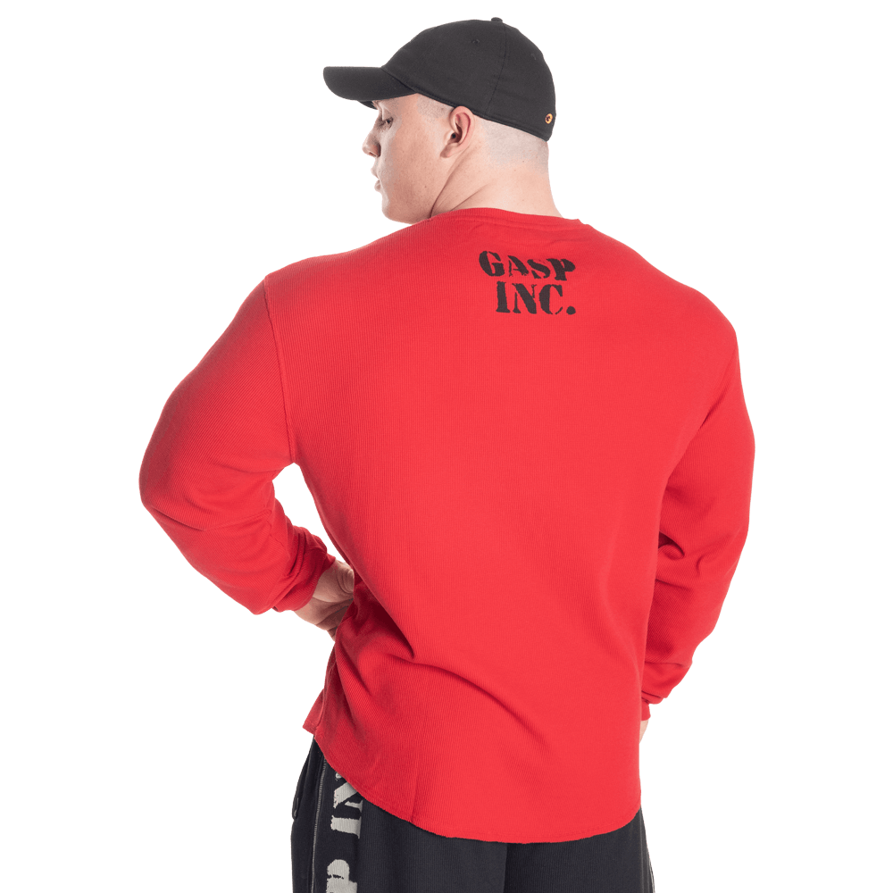 Thermal Gym Sweater - Chili Red