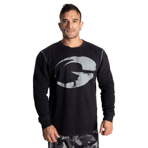 Thermal Logo Sweater - Asphalt