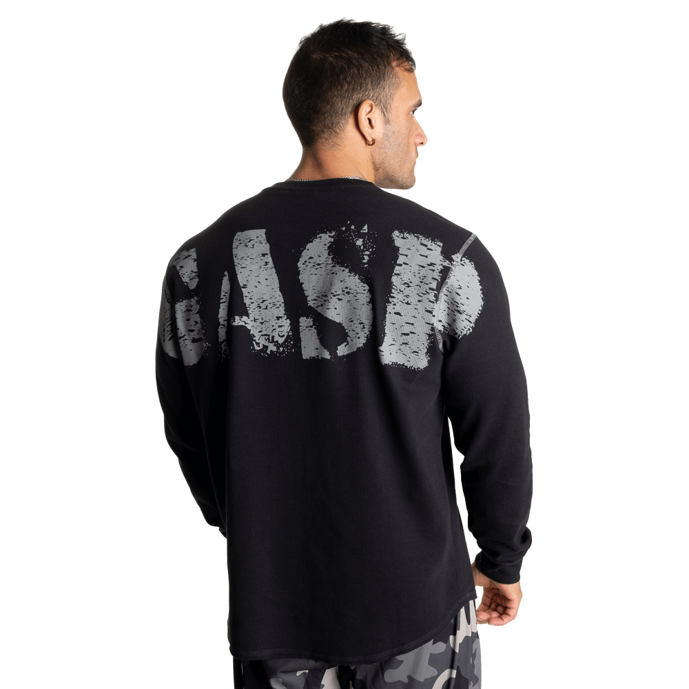 Thermal Logo Sweater - Asphalt