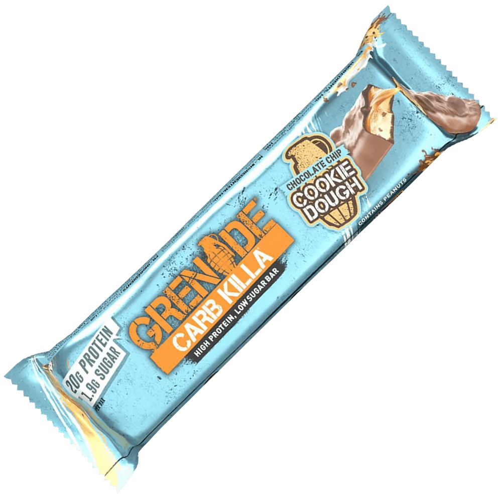 Carb Killa Bar Chocolate Chip Cookie Dough - 60g.