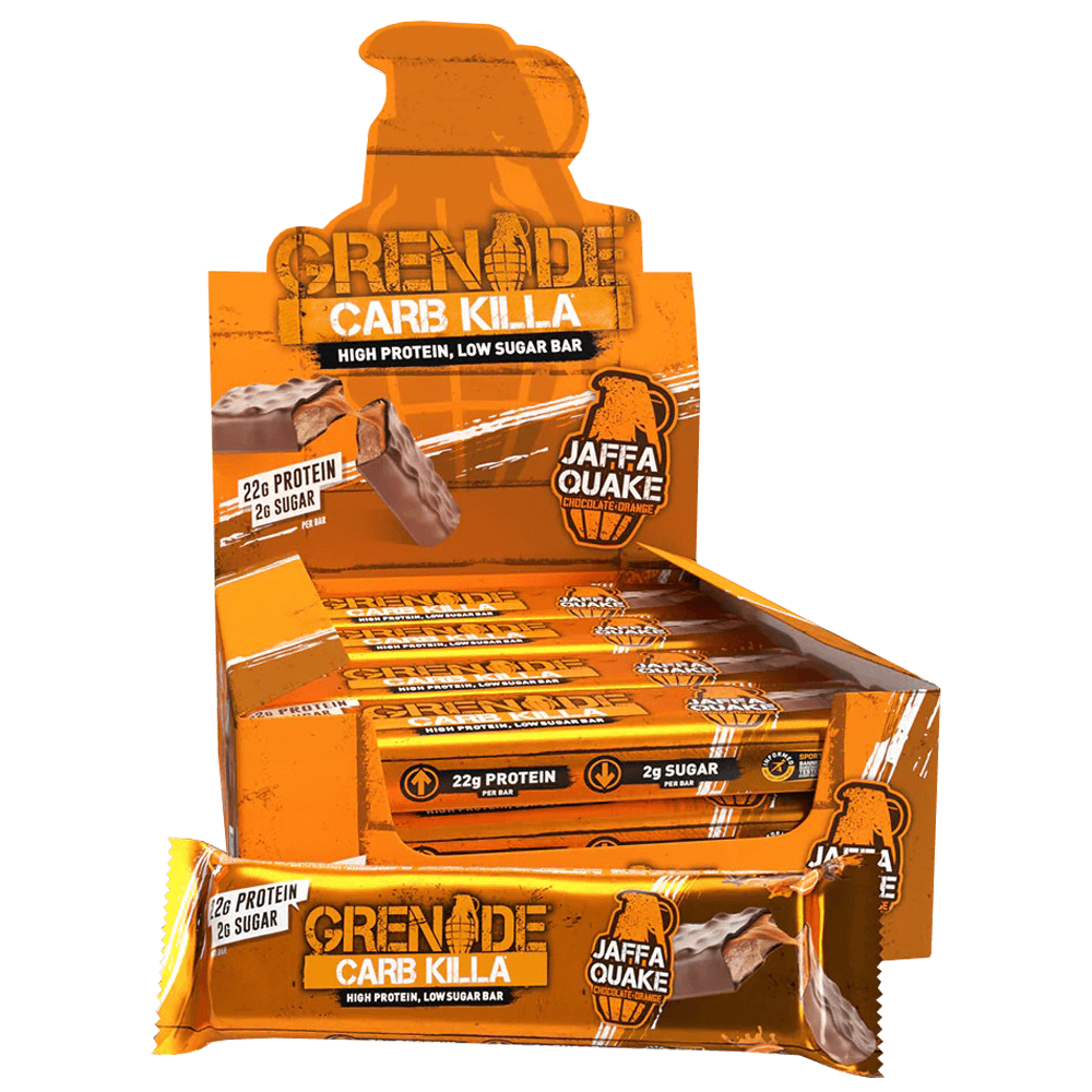 Carb Killa Bar Jaffa Quake - 10x60g.