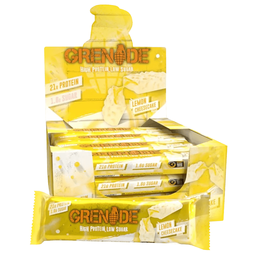 Carb Killa Bar Lemon Cheesecake - 10x60g.